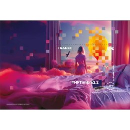 Timbre de collection France - Crypto NFT 2-2