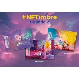 Timbre de collection France - Crypto NFT 2 Pack - La série 2