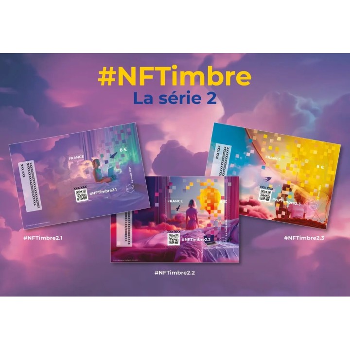 Timbre de collection France - Crypto NFT 2 Pack - La série 2