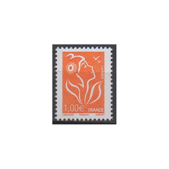 Timbre de collection France - 3739B - Timbre gommé 2025 \"Marianne Lamouche 2005-2025 - 1€ - philaposte\"