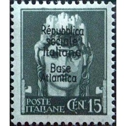 Timbre de collection France - Guerre Base Navale Bordeaux 09