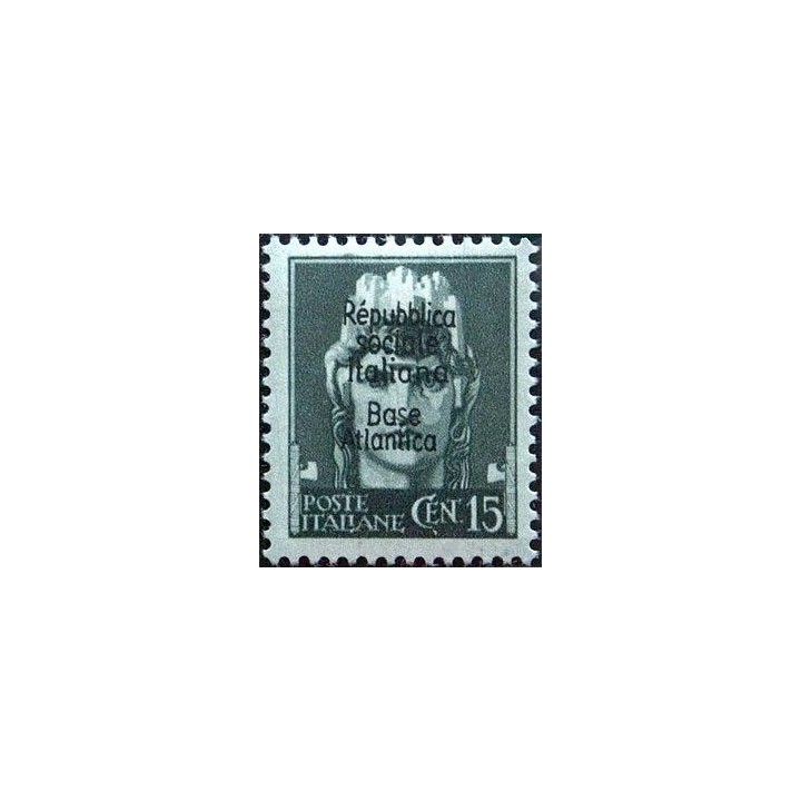 Timbre de collection France - Guerre Base Navale Bordeaux 09