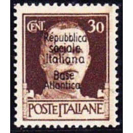 Timbre de collection France - Guerre Base Navale Bordeaux 11