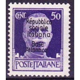 Timbre de collection France - Guerre Base Navale Bordeaux 12