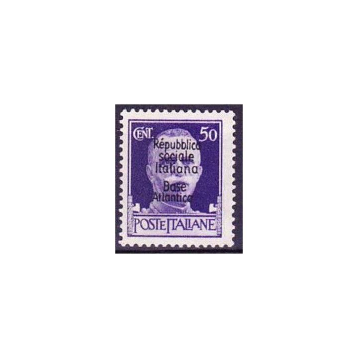 Timbre de collection France - Guerre Base Navale Bordeaux 12