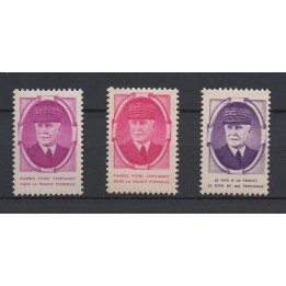 Timbre de collection France - Vignettes Propagande Petain