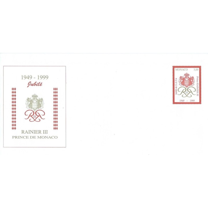 Timbre de collection Monaco - Entier Postal 323-E