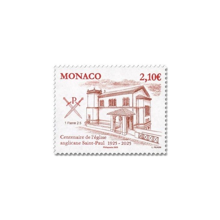 Timbre de collection Monaco - 3480