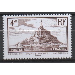 Timbre de collection France - 0260A - Le Mont Saint Michel - Philaposte 2022