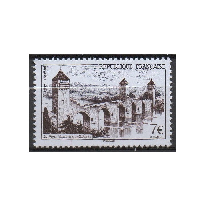 Timbre de collection France - 1039A - Pont Valentré - Philaposte 2023