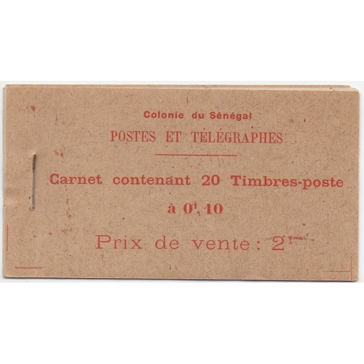 Timbre de collection Senegal - 057 Carnet