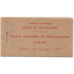 Timbre de collection Senegal - 057 Carnet