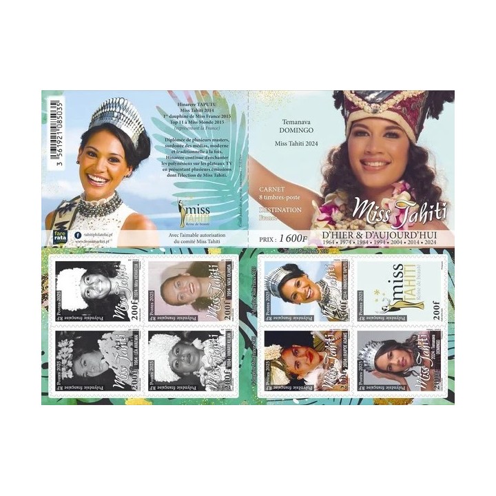 Timbre de collection Polynesie Française - Carnet 1366