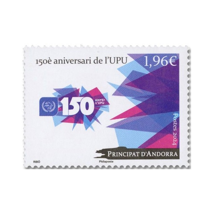 Timbre de collection Andorre Francais - 916