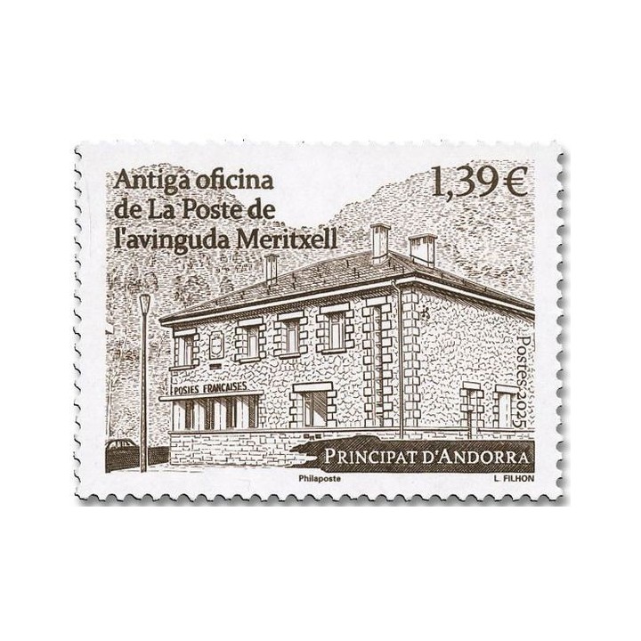 Timbre de collection Andorre Francais - 922