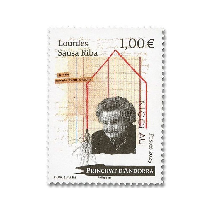 Timbre de collection Andorre Francais - 923