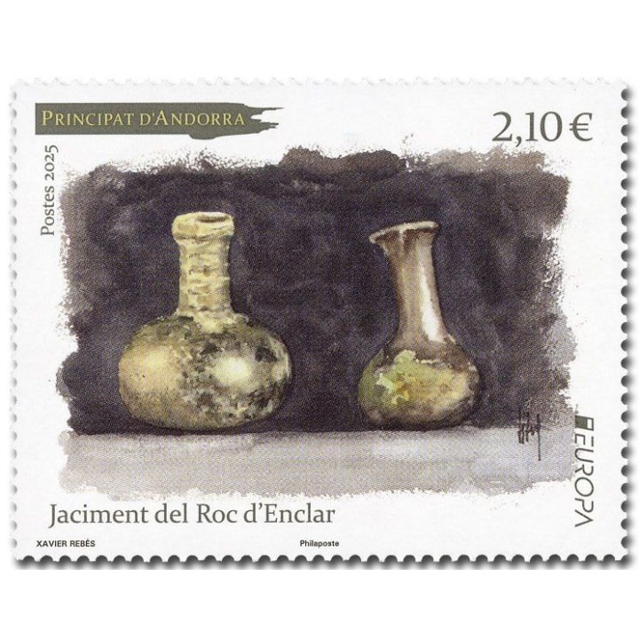 Timbre de collection Andorre Francais - 928