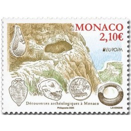 Timbre de collection Monaco - 3495