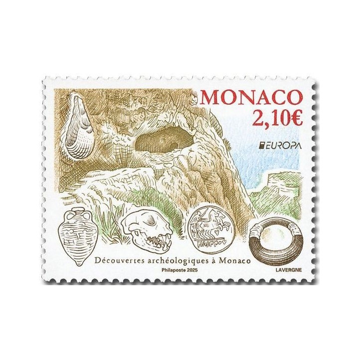 Timbre de collection Monaco - 3495
