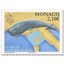 Timbre de collection Monaco - 3500