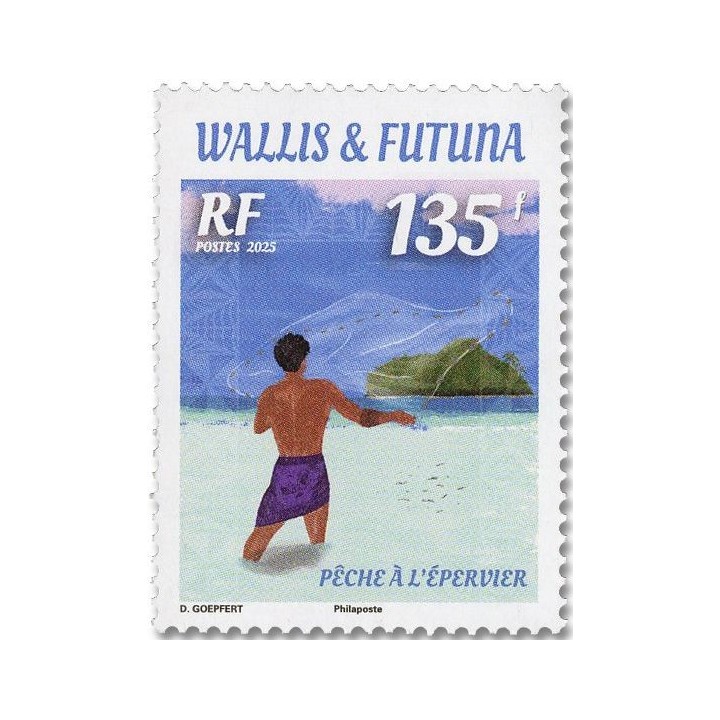 Timbre de collection Wallis et Futuna - 1006