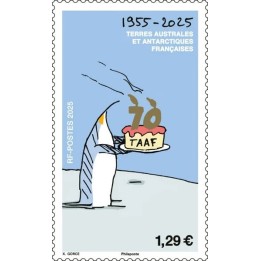 Timbre de collection TAAF - 1130 - 70 ans des TAAF