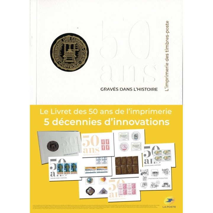 Timbre de collection France - Carnets et Ouvrages 4024 - Livret 50 ans de Périgueux