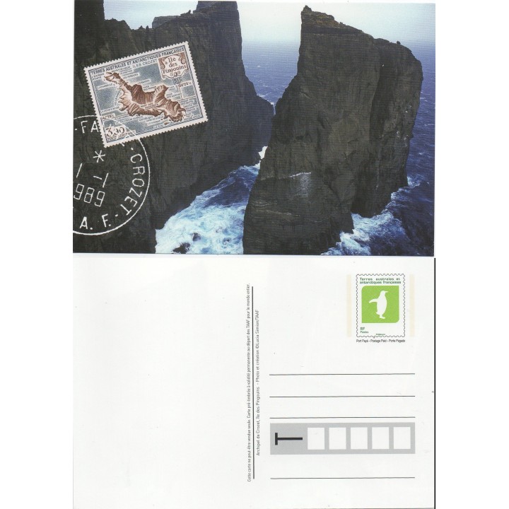 Timbre de collection TAAF - Entier Postal 10-CP