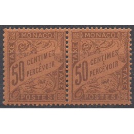 Timbre de collection Monaco - Taxe 07b