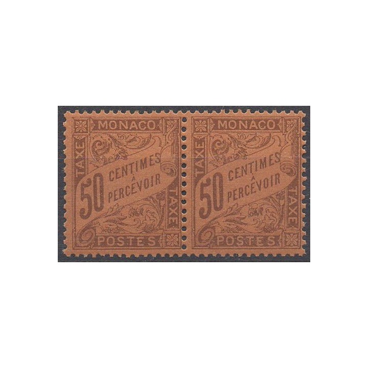 Timbre de collection Monaco - Taxe 07b