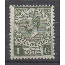 Timbre de collection Monaco - Taxe 08b