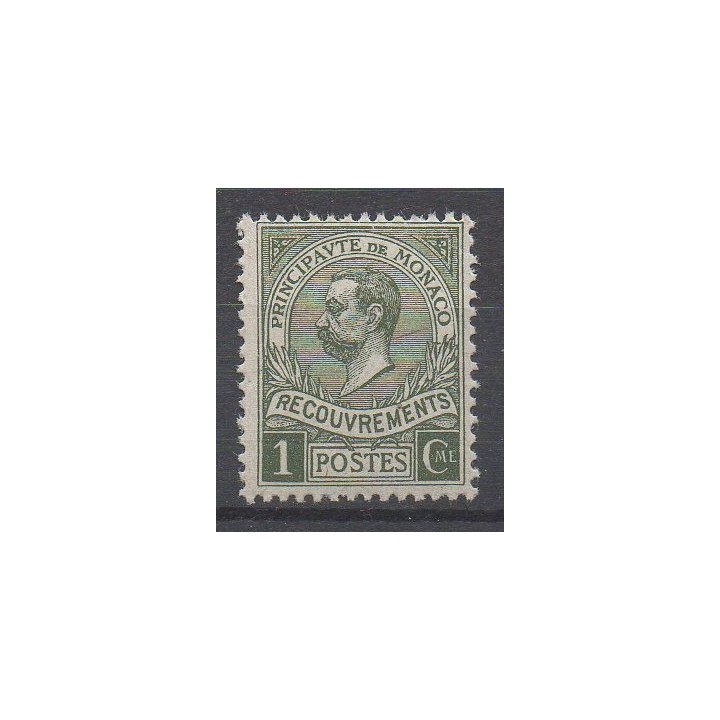 Timbre de collection Monaco - Taxe 08b