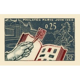 Timbre de collection France - 1403a Non Dentelé