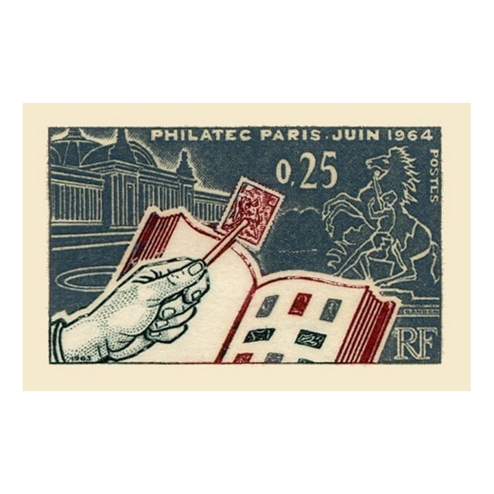 Timbre de collection France - 1403a Non Dentelé