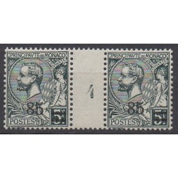 Timbre de collection Monaco - 0072 Millésime 4 (1924)