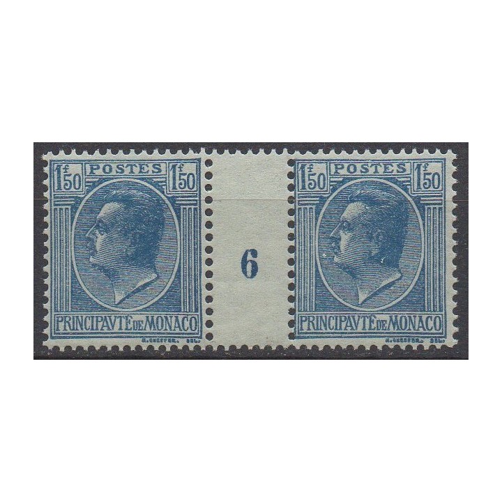 Timbre de collection Monaco - 0099 Millésime 6 (1926)