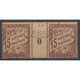 Timbre de collection Monaco - Taxe 05 Millésime 0 (1920)