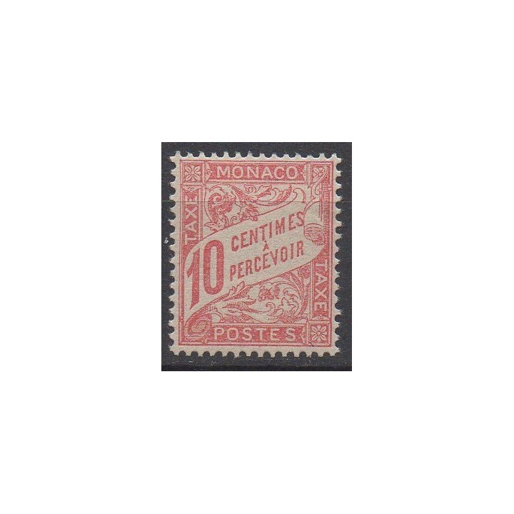 Timbre de collection Monaco - Taxe 03a