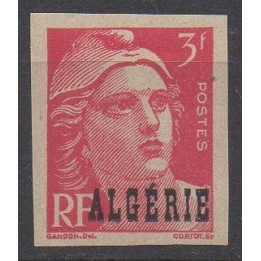 Timbre de collection Algerie - 238a Non Dentelé