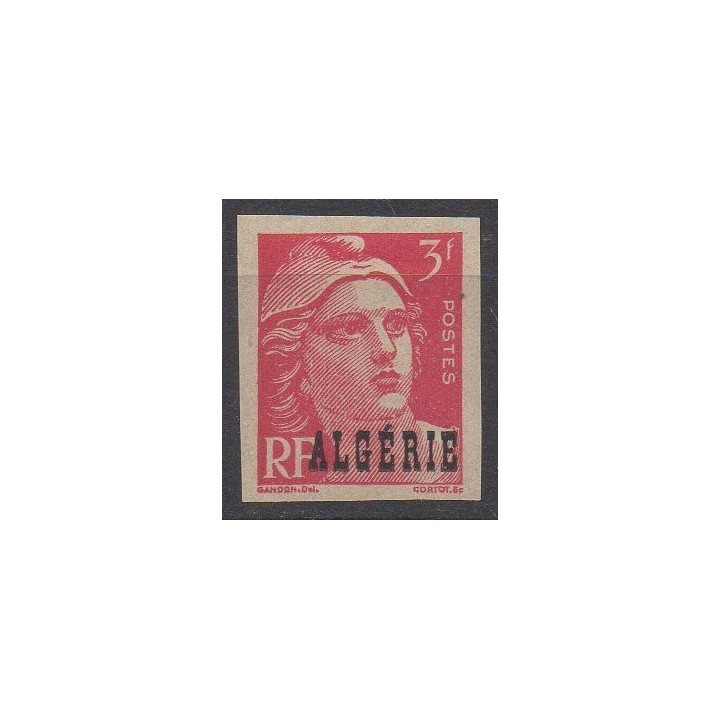 Timbre de collection Algerie - 238a Non Dentelé