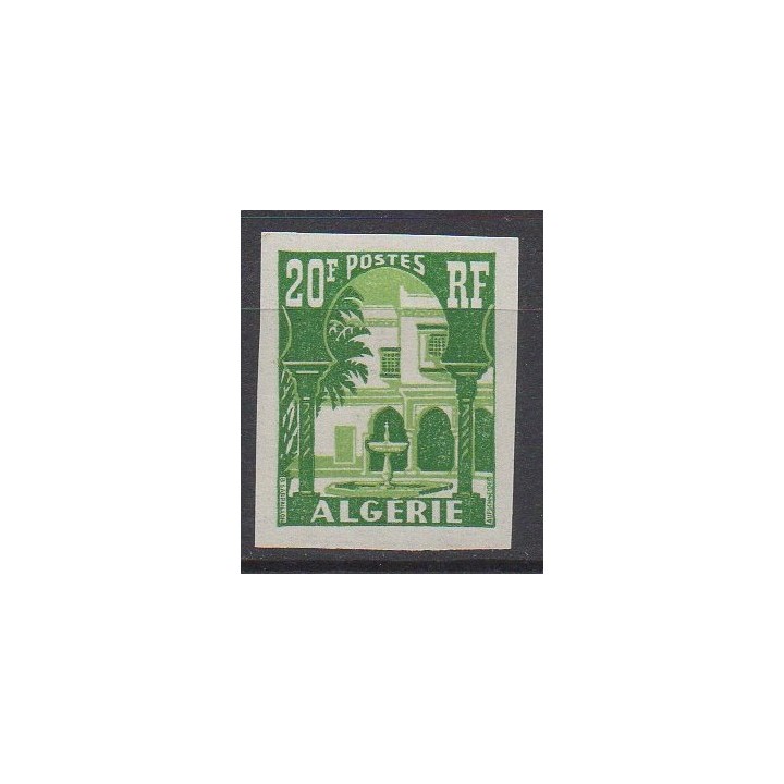 Timbre de collection Algerie - 341a Non Dentelé