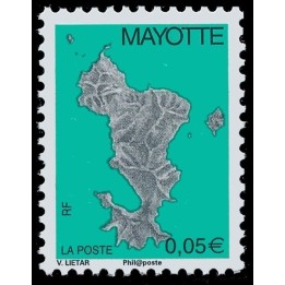 Timbre de collection Mayotte - 160A