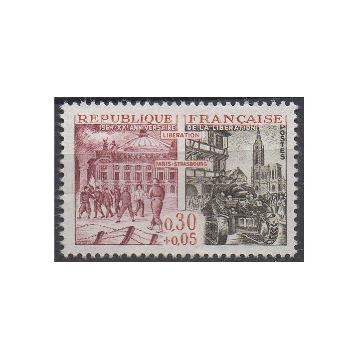 Timbre de collection France - 1410a