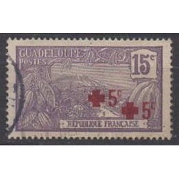 Timbre de collection Guadeloupe - 076a