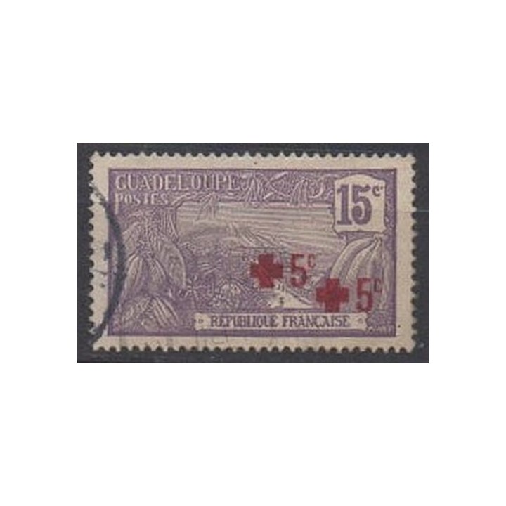 Timbre de collection Guadeloupe - 076a