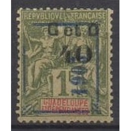 Timbre de collection Guadeloupe - 050F