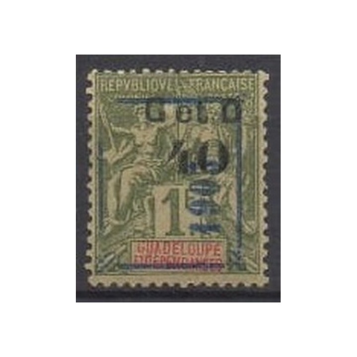Timbre de collection Guadeloupe - 050F