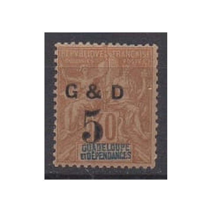 Timbre de collection Guadeloupe - 045B