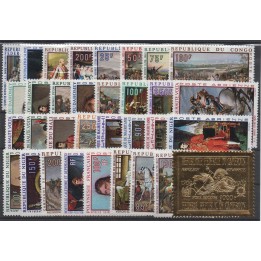 Timbre de collection Grandes séries des pays d'expression française 1968 - Bicentenaire de la naissance de Napoléon et Timbre Or