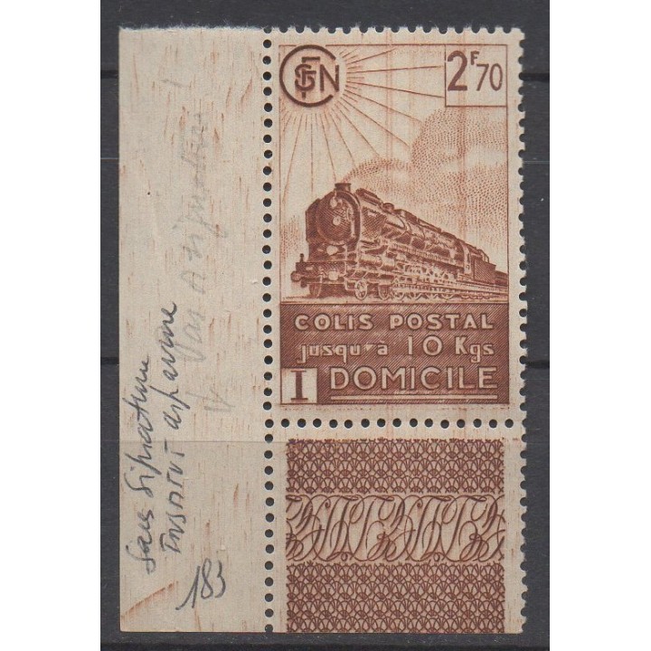 Timbre de collection France - Colis Postaux 183a